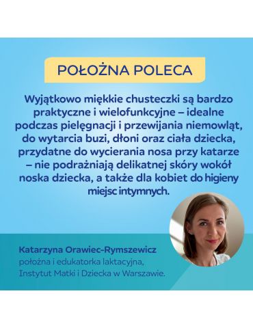 Canpol Babies Suche chusteczki bambusowe dla niemowląt i dzieci 100 szt.