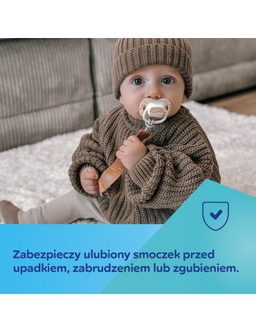 Canpol babies Tasiemka do smoczka Mountains zielona