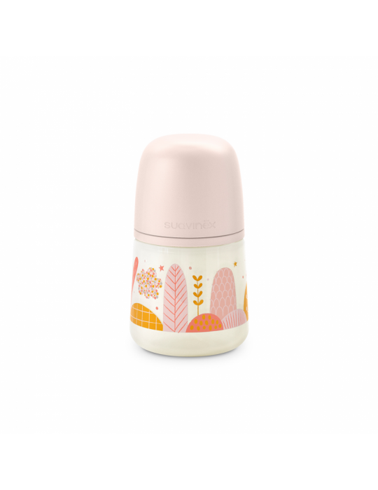 Suavinex Butelka o wolnym przepływie smoczek Sx Pro 150ml Dreams różowa