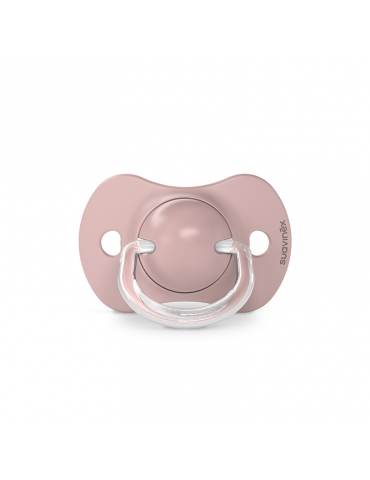 Suavinex smoczek fizjologiczny silikonowy Sx Pro Walk in the park 6-18m+ 2 szt. różowy