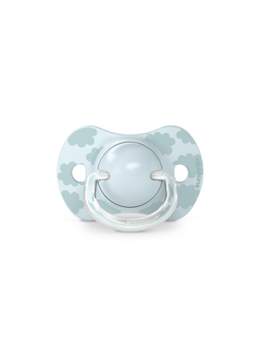 Suavinex smoczek fizjologiczny silikonowy Sx Pro Dreams 0-6m+ 2 szt. niebieski