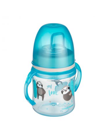 Canpol Babies Kubek treningowy EasyStart 120 ml Exotic animals niebieski
