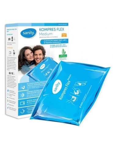 Sanity Kompres żelowy Flex Medium 19x22cm