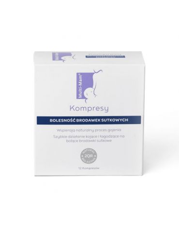 Multi-Mam Kompresy żelowe na bolące brodawki 12 szt.