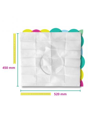 WuCetki Jednorazowe papierowe nakładki na toaletę dla dzieci i dorosłych 10 szt. WuCetki Jednorazowe papierowe nakładki na toaletę dla dzieci i dorosłych 10 szt.