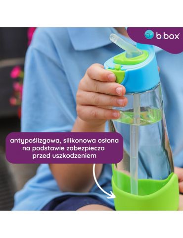 B.Box Butelka tritanowa sportowa 600ml Stawberry shake