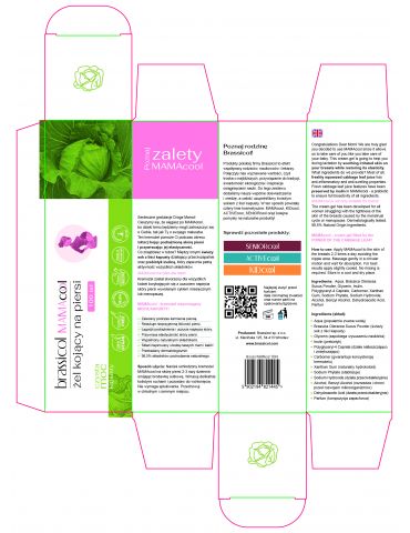 Brassicol Żel kojący na piersi Mamacool 100ml