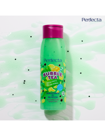 Perfecta Skoncentrowany żel pod prysznic Fresh fruits + zielona herbata Bubble Tea 400ml