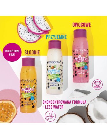 Perfecta Skoncentrowany żel pod prysznic Passionfruit + zielona herbata Bubble Tea 400ml