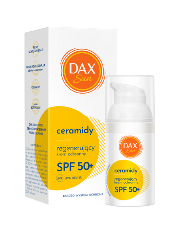 Dax Sun Krem ochronny z ceramidami regenerujący SPF 50+