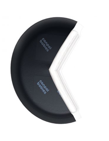 Canpol babies Oddychające ultrachłonne Wkładki laktacyjne 3D 60 szt. czarne