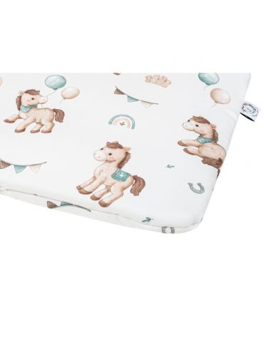 Bonjour Cherie Poduszka duża bambusowa 40/60 Koniki