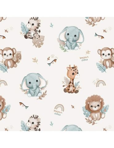 Bonjour Cherie Kocyk bambusowy do fotelika samochodowego light 90/90 Safari