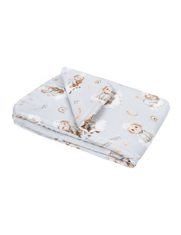 Bonjour Cherie Kołderka mała bambusowa 65/75 Owieczki