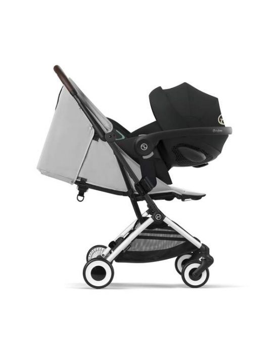 Cybex Orfeo Wózek spacerowy Silver Frame Frog grey