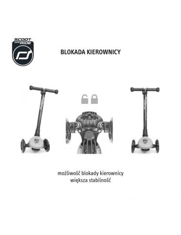 Scootandride Hulajnoga Highwaykick 3 LED Blueberry