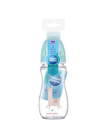 Canpol Babies Butelka antykolkowa EasyStart Exotic Animals 300ml Lama