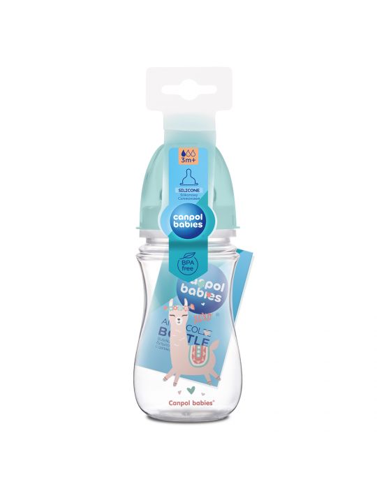 Canpol Babies Butelka antykolkowa EasyStart Exotic Animals 240ml Lama