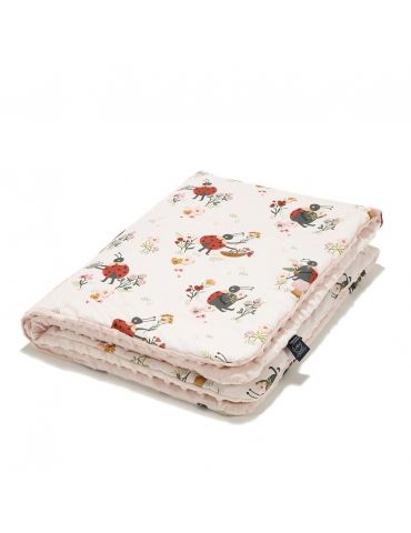 La Millou Ciepły koc bawełniany minky L 110x140 ( Mirella )