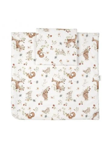 Waldin Pościel niemowlęca i rożek 2w1 Polski las