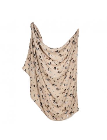 La Millou Otulacz bambusowy muślinowy L 115x140 ( Pierre the dog )