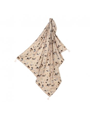 La Millou Otulacz bambusowy L 110x140 ( Pierre the dog )