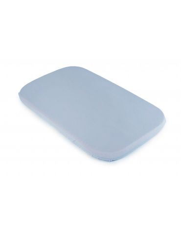 Poofi Prześcieradło do dostawki organic 50x90 Dusty blue