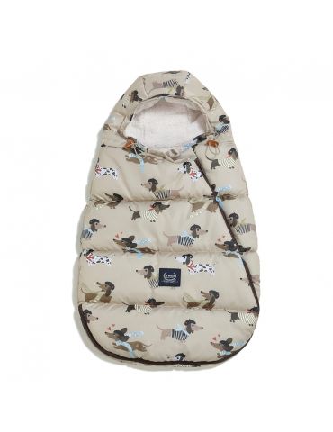 La Millou Śpiworek do wózka Multi Aspen Winterproof Baby ( Pierre the dog )