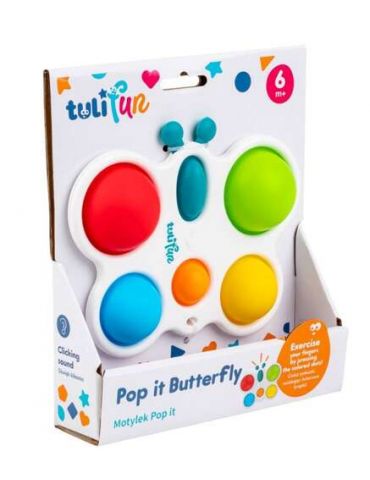 Dumel Sensoryczna Motylek pop it TuliFun Dumel Sensoryczna Motylek pop it TuliFun