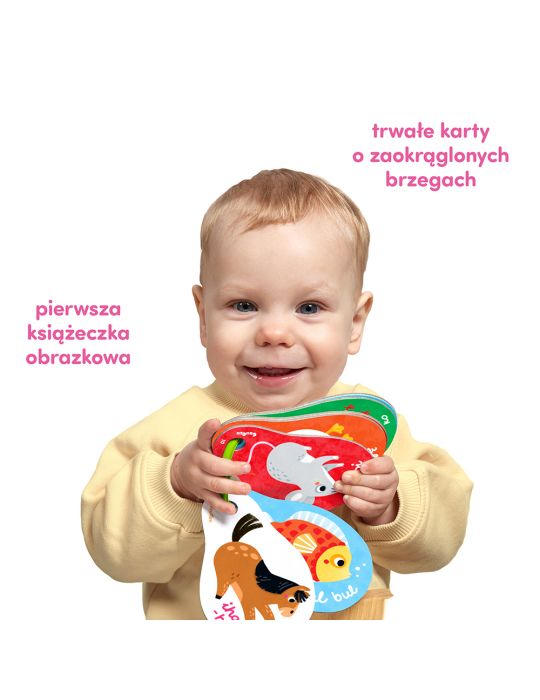 CzuCzu Moje zwierzątka Książeczka na kółeczku 12m+