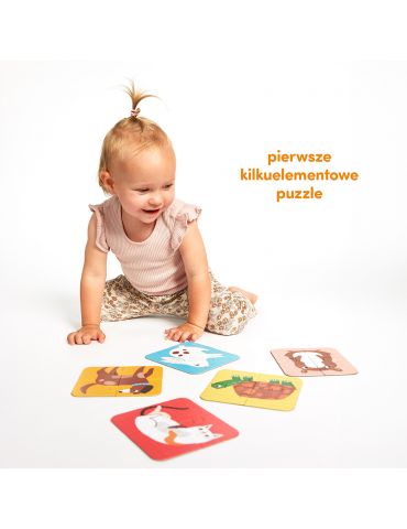 CzuCzu Nasi przyjaciele Puzzle na cztery 2+