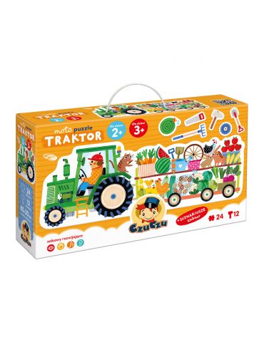 CzuCzu Moto Puzzle Traktor 2+ 3+