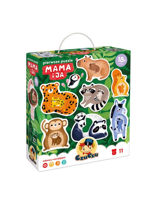 CzuCzu Puzzle pierwsze Mama i ja 18m+
