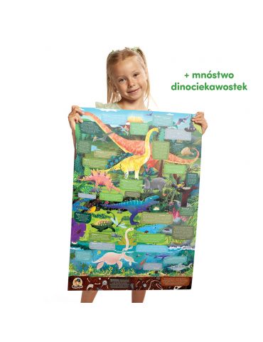 CzuCzu Puzzle obserwacyjne Dinozaury 4+