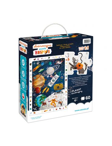 CzuCzu Puzzle obserwacyjne Kosmos 4+