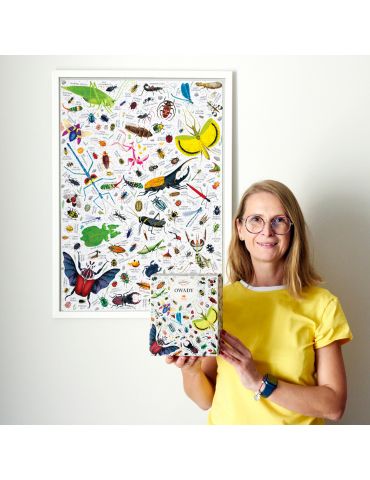 CzuCzu Puzzlove Owady 1000 elementów