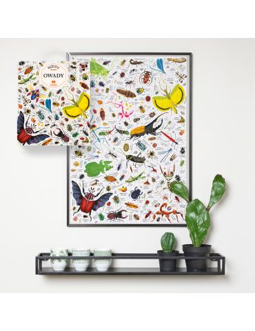 CzuCzu Puzzlove Owady 1000 elementów