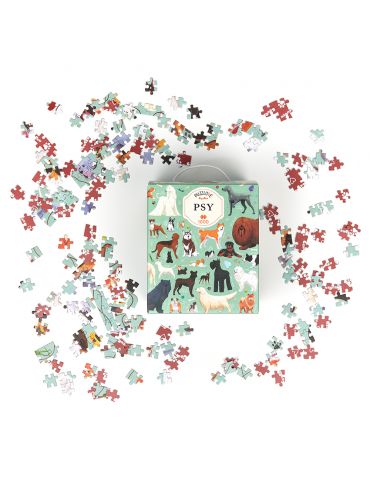 CzuCzu Puzzlove Psy 1000 elementów