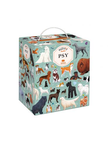 CzuCzu Puzzlove Psy 1000 elementów