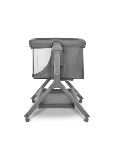 Lionelo Łóżeczko turystyczne dostawne Leonie Plus Grey Stone