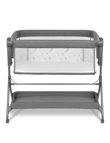 Lionelo Łóżeczko turystyczne dostawne Leonie Plus Grey Stone