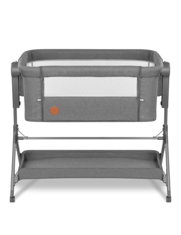 Lionelo Łóżeczko turystyczne dostawne Leonie Plus Grey Stone