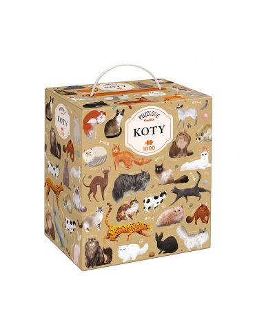 CzuCzu Puzzlove Koty 1000 elementów