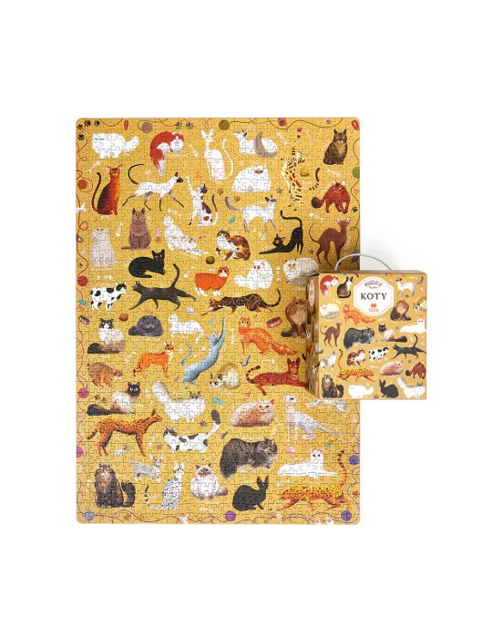 CzuCzu Puzzlove Koty 1000 elementów
