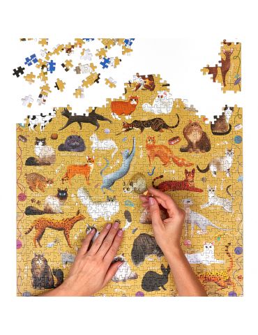 CzuCzu Puzzlove Koty 1000 elementów