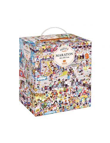 CzuCzu Puzzlove Maraton 42,195 km 1000 elementów