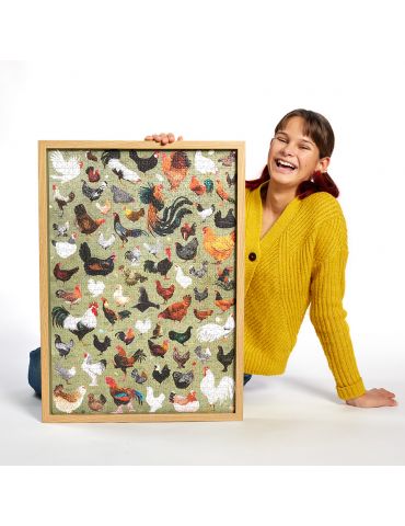 CzuCzu Puzzlove Kury 1000 elementów