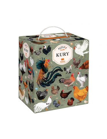 CzuCzu Puzzlove Kury 1000 elementów
