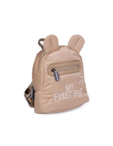 Childhome Plecak dziecięcy My first Bag pikowany beżowy