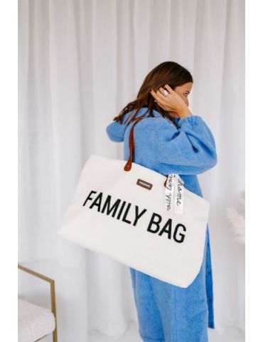 Childhome Torba Family Bag Teddy bear white